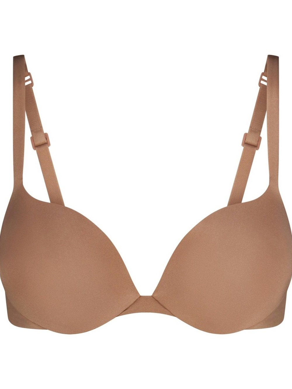 Skims copper colored slightly sheer bra sz 40C